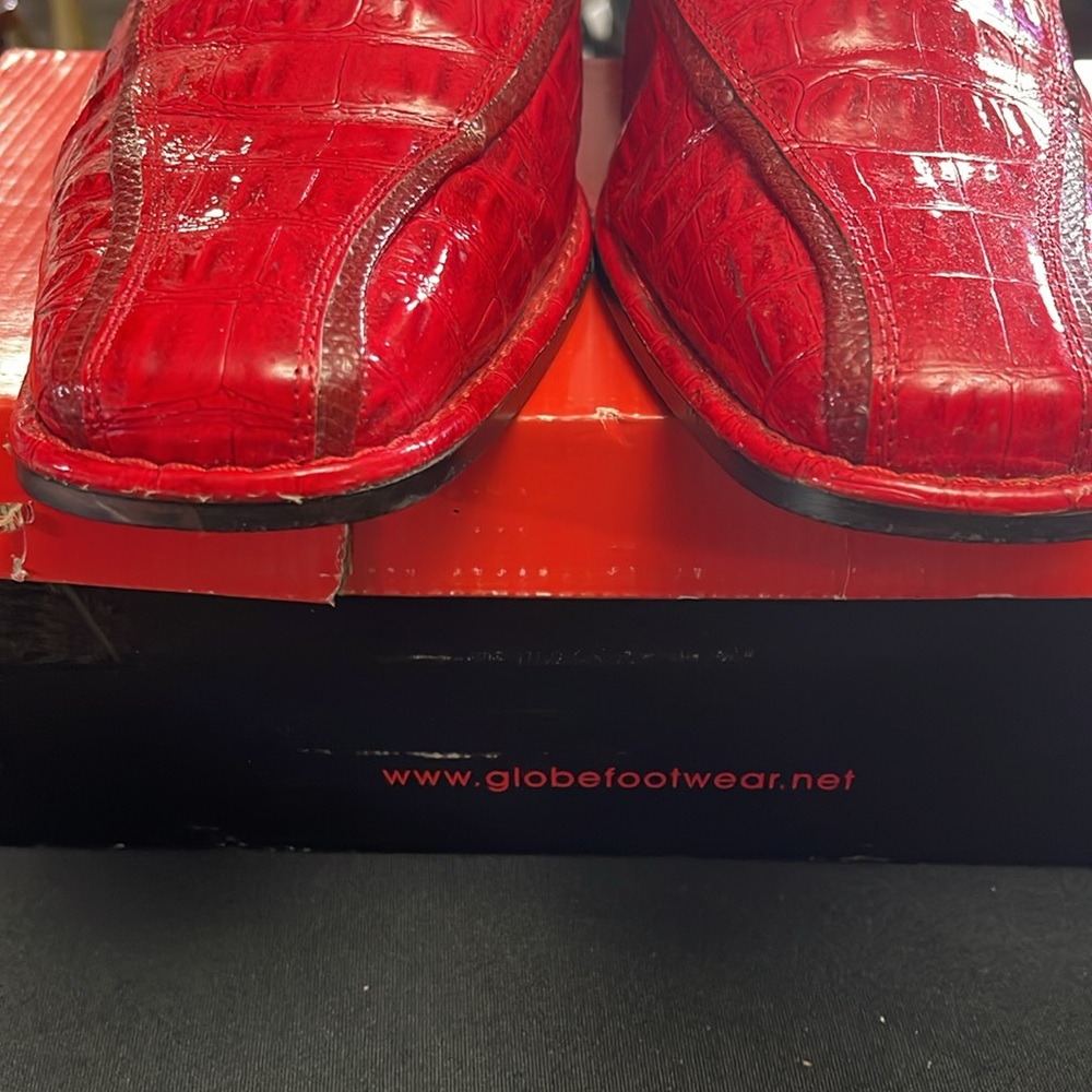 Expressions By RC Men's Dress Shoes - Size 13 - Fire Red - Picture 10 of 13